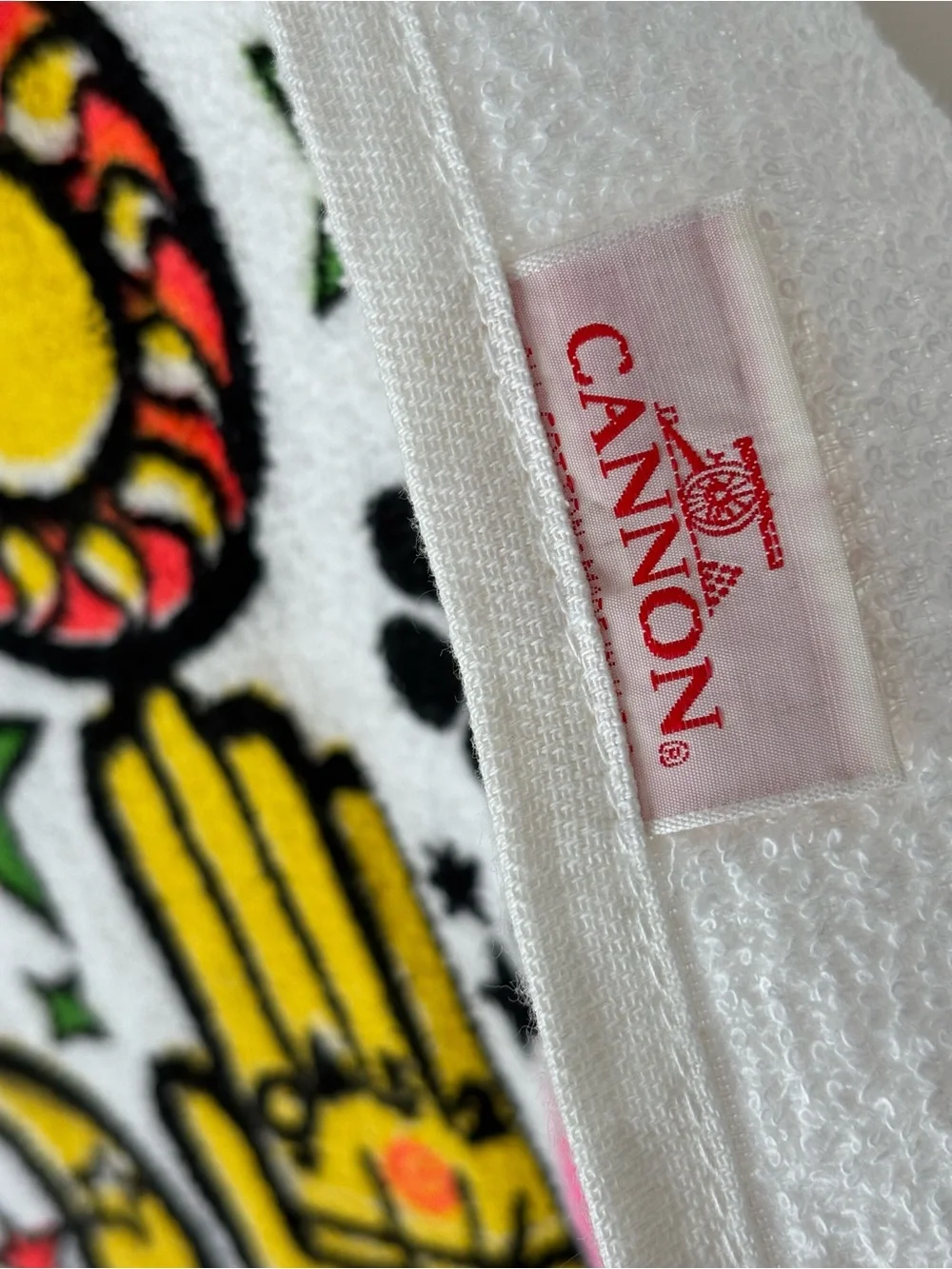 Vintage Cannon Zodiac Wheel Cotton Beach Towel